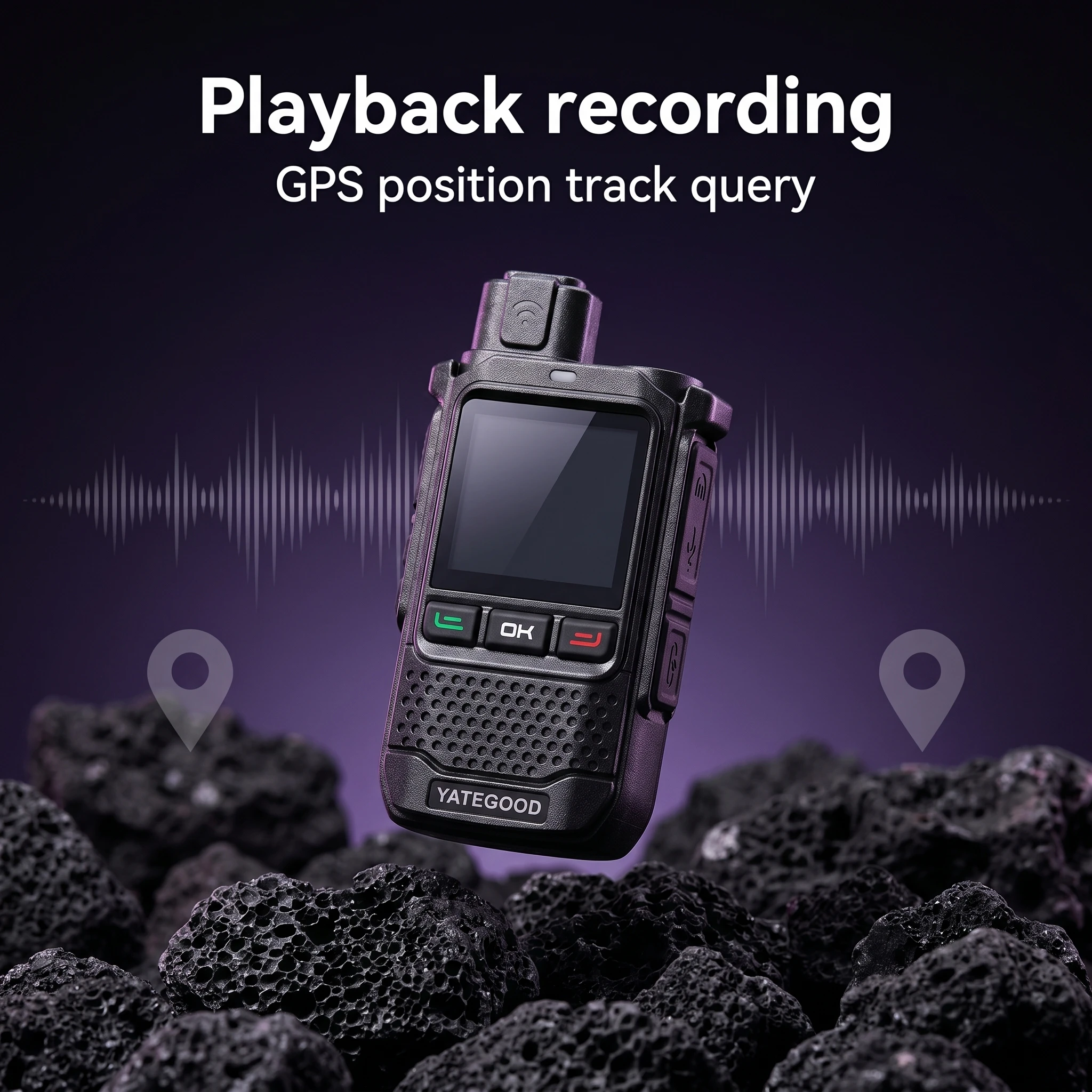 プロフェッショナル3g-4g無線機-グローバル5000km-gpsネットワークpoc無線-100km