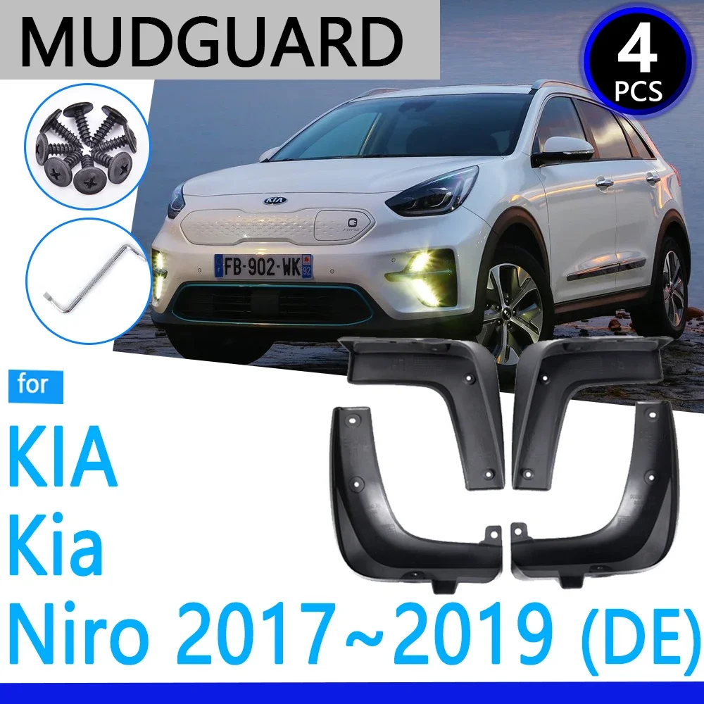 

Mudguards fit for Kia Niro DE 2017 2018 2019 Car Accessories Mudflap Fender Auto Replacement Parts