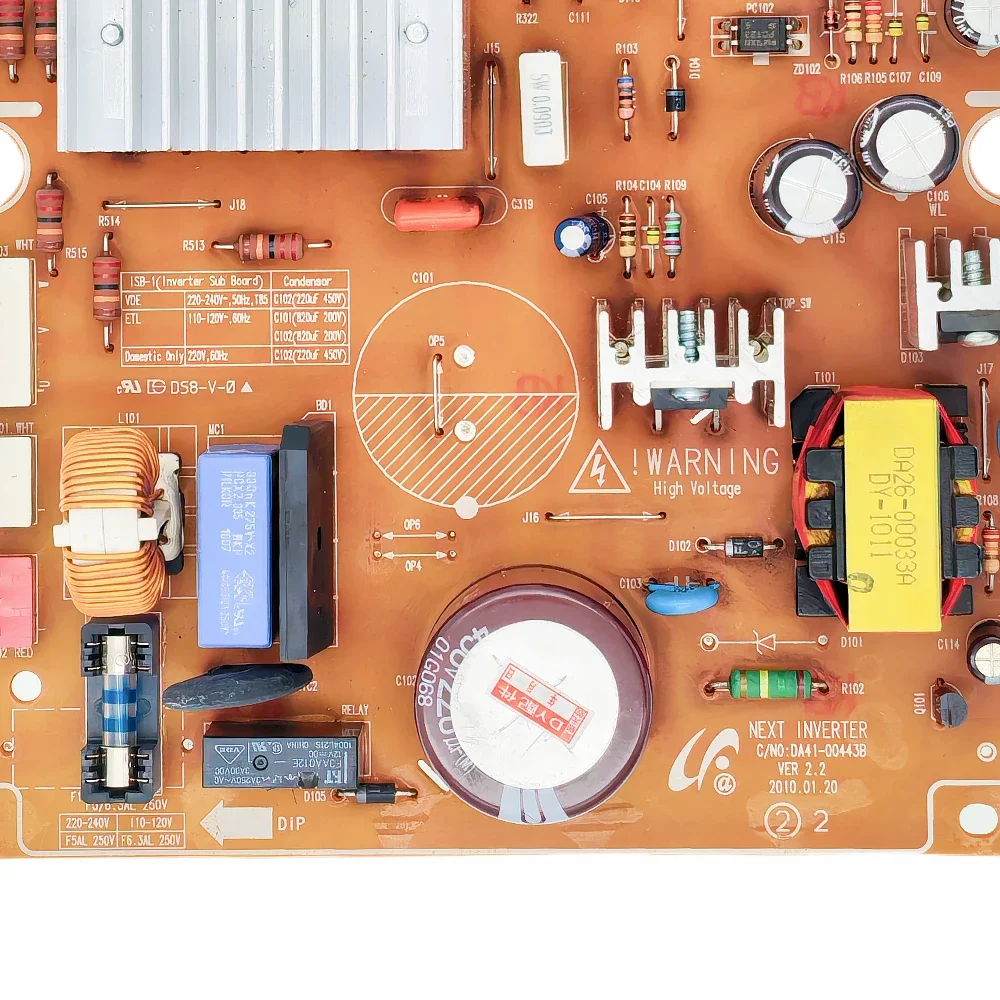 DA41-00443B Control Board For Samsung Refrigerator Circuit PCB Fridge Motehrboard Freezer Parts