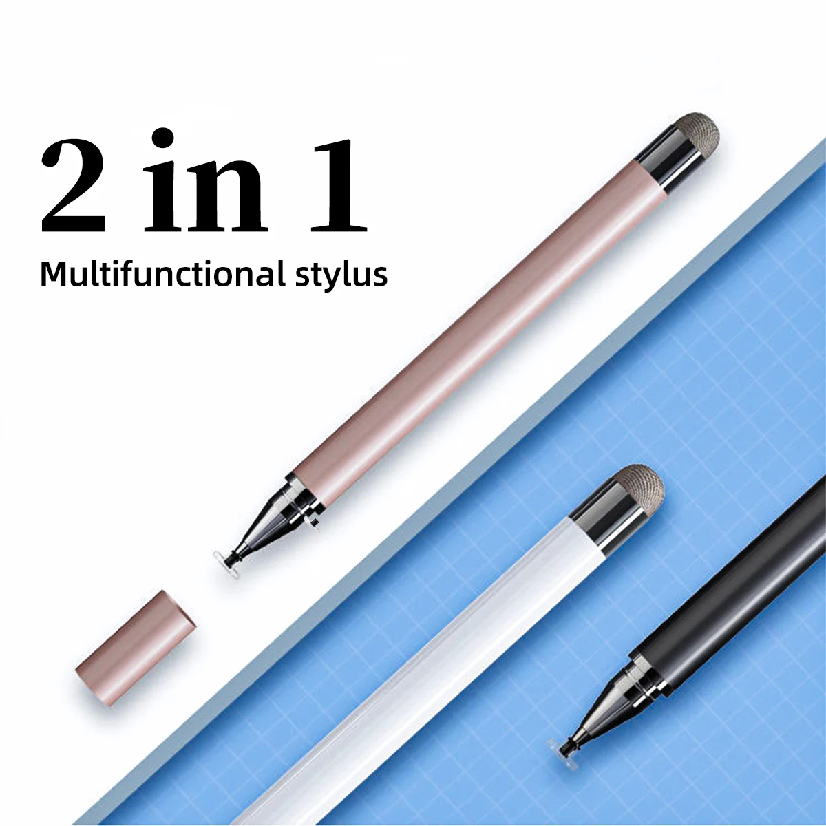 Universal Stylus Pen Multifunction Tablet Capacitive Touch Pencil For iPad iPhone Samsung Xiaomi Android Phone Tablet stylus Pen