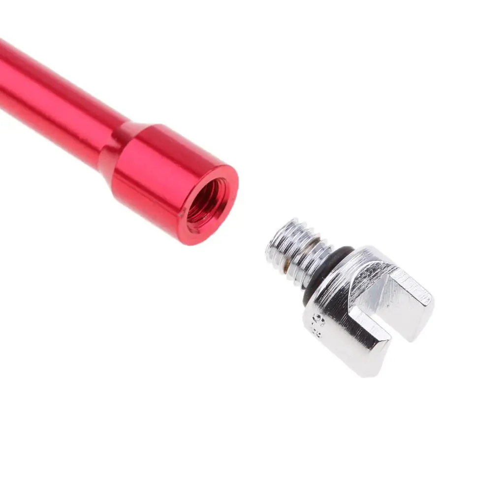 Wheel Spoke Wrench Handle Tool Interchangeable Tip Repair Tool for Motorcycle Alloy Wheels