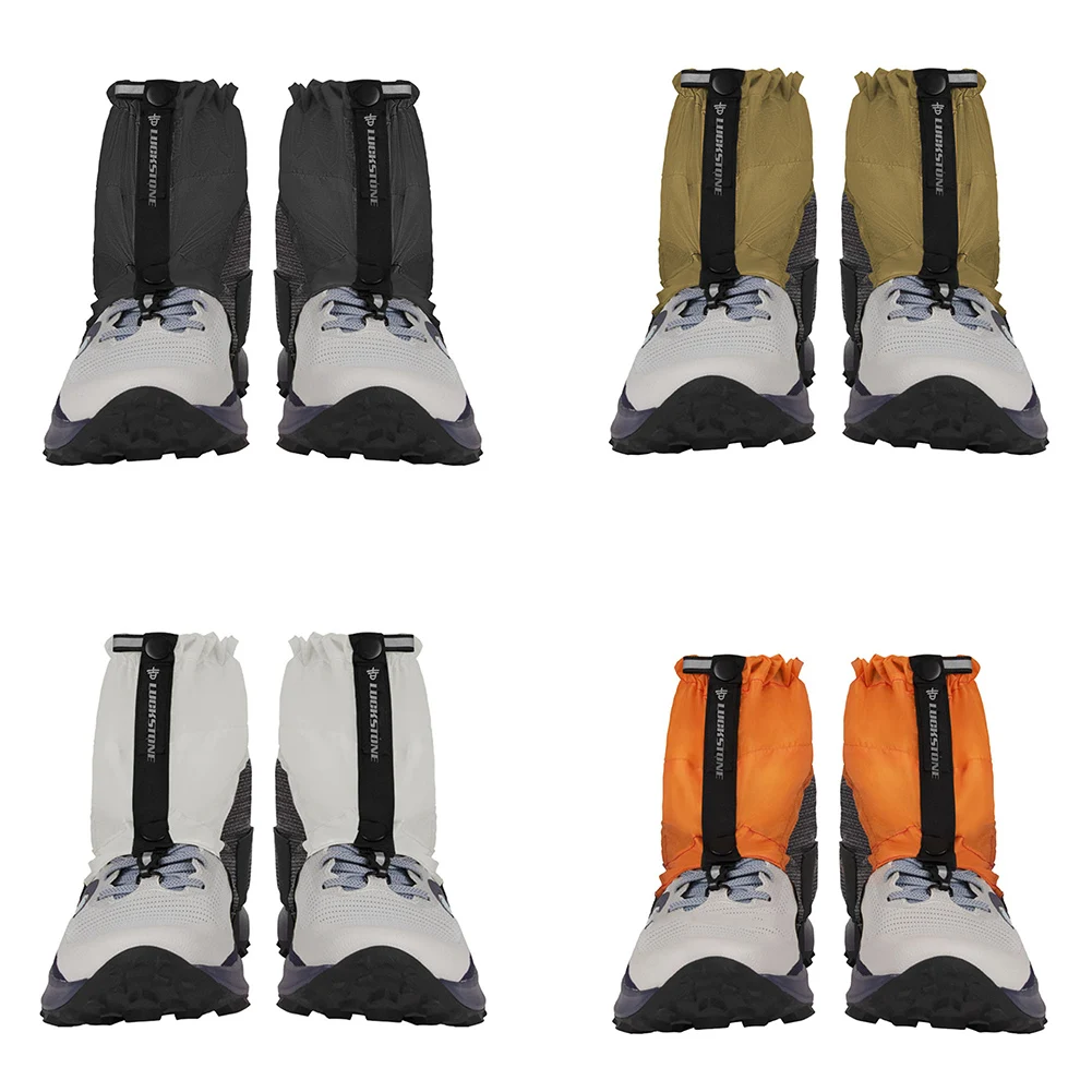 2pcs Waterproof Trail Low Gaiters Protective Shoe Gaiters Cover For Running Hiking Snow Gaiters Trail Running Gaiters