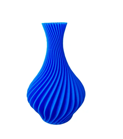 Vaster Plants Blue Spiral Model-Jug Decoration 12CM