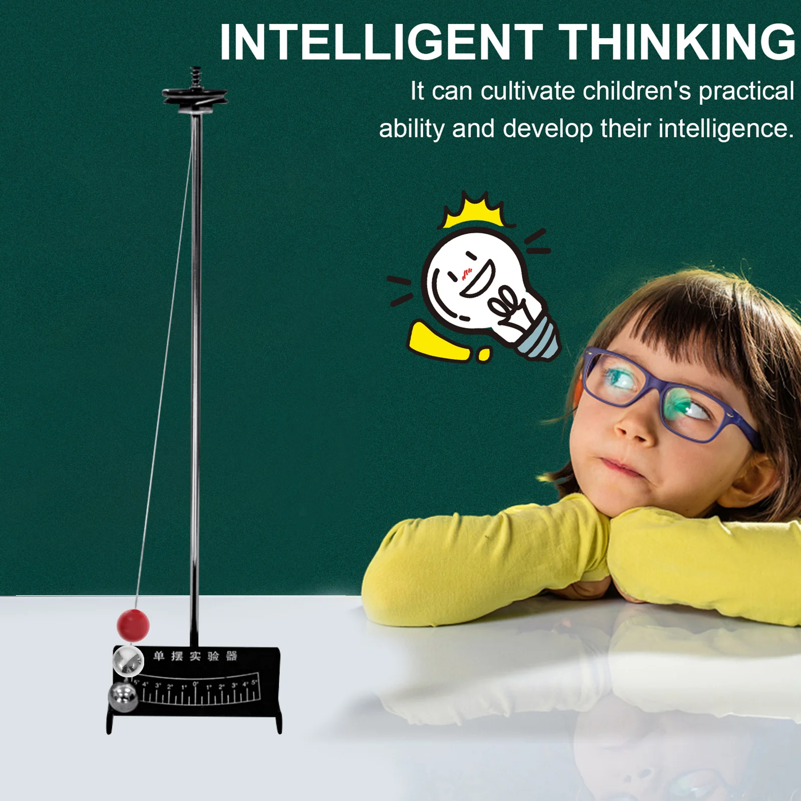 10 قطعة مجموعة كرة البندول واحدة لتجربة الفيزياء معدات التدريس البلاستيكية أداة العلوم استخدام مختبر الفصول الدراسية #3