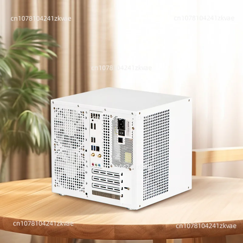 8-bay NAS Chassis with Backboard, ATX Power Supply, MATX Full Height PCIe,  AIO Storage