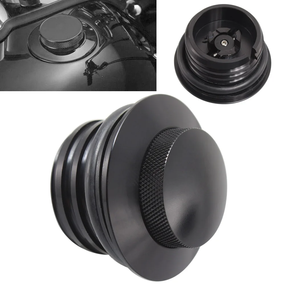 

Replacement POP-UP Gas Cap For FLHX Street Glide, For FXST Softail Aluminum Flush Mount Fuel Tank Cap, Motorcycle Accessories