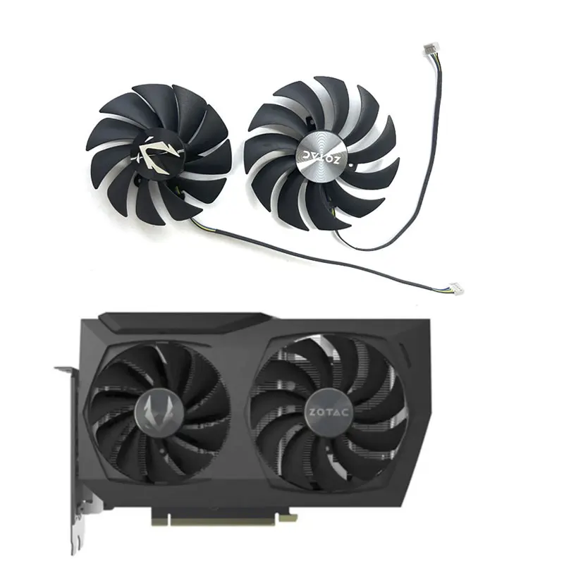 CF1010U12S CF9015H12S 89MM 100MM suitable for ZOTAC GeForce RTX 3070 Twin Edge RTX3060 Twin Edge OC RTX3060Ti 8G graphics