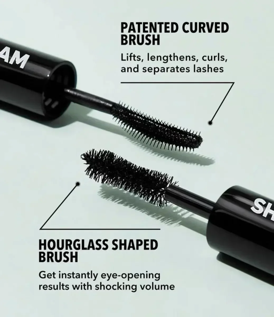 Sheglam make up Mascara Extension ciglia Eye Lashes Brush Long-wear Waterproof Sweat-proof eye Mascara makeup spedizione gratuita