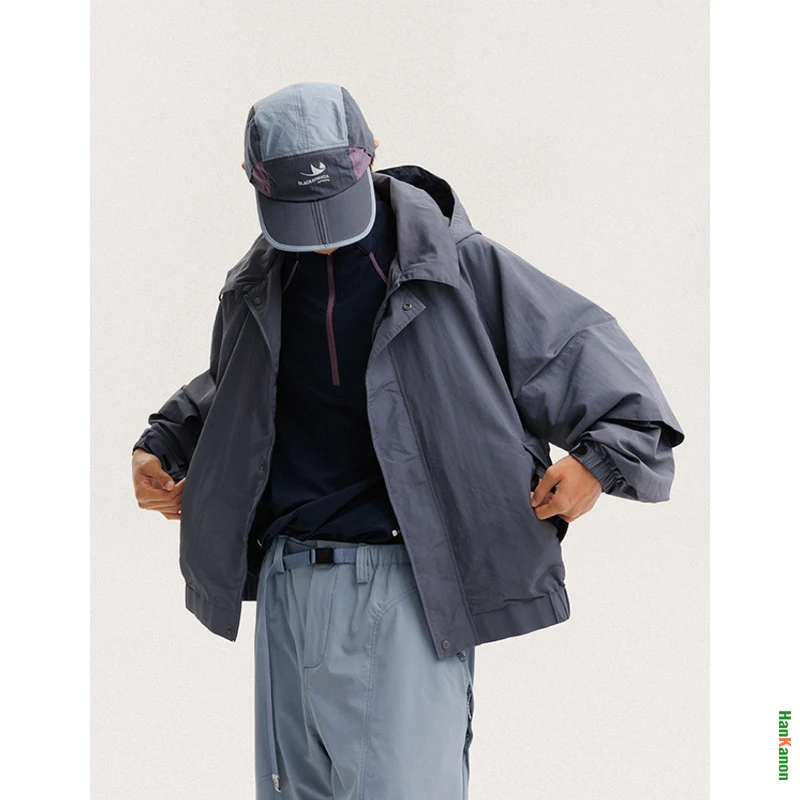 Lightweight Waterproof Windproof Soft Shell Jacket for Outdoor Hiking & Trekking Unisex Camping, Casual Commuting Loose Jacket