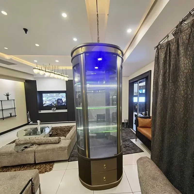 Modern Home Bar Cabinet Living Room Beverage Storage Unit High Quality Manufacturer Direct Sale Furniture