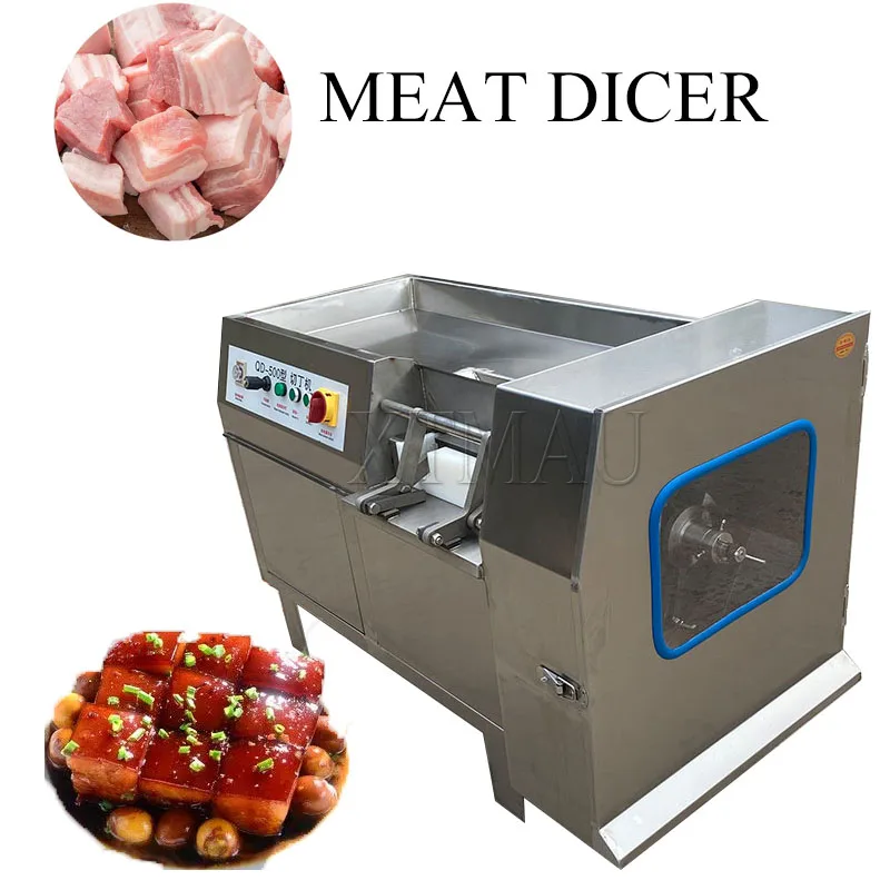 Electric Multi-Function Meat Slicer Commercial Stainless Steel Desktop Fresh Meat Cutter Machine