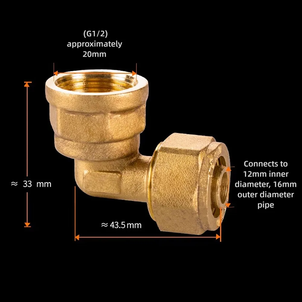 

Новый латунный фитинг с наружной/внутренней резьбой, 2/3 способа, 1216, латунное соединение, алюминиевые пластиковые фитинги для труб, солнечный водонагреватель