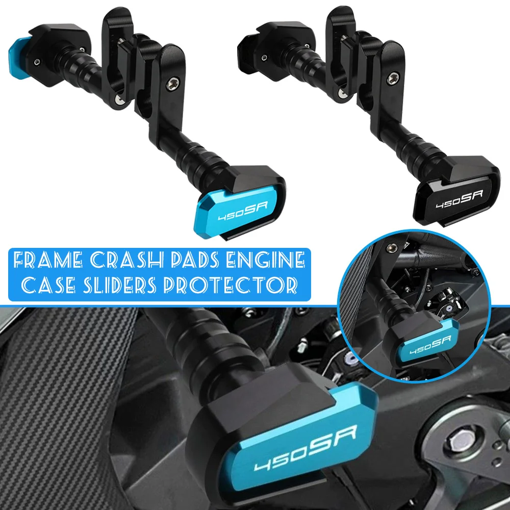 

FOR CFMOTO 450SR 450SS 450SRS 450NK 450 SR 2022-2025 Motorcycle Engine Protection Cover Frame Sliders Crash Pad Falling Guard