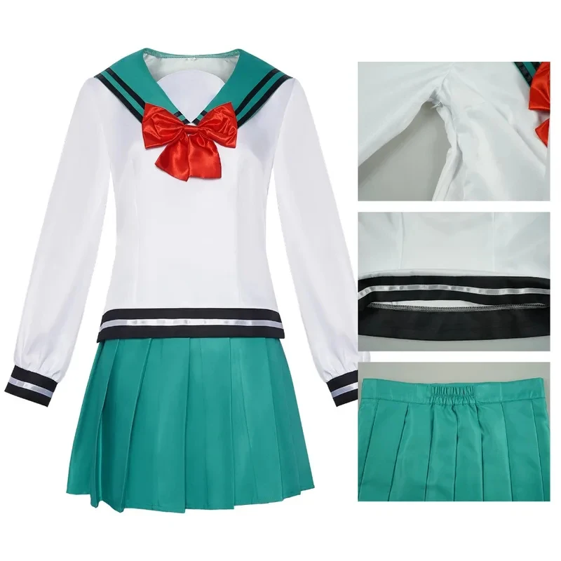 

★Halloween Cosplay Costume Anime Saiki Kusuo Disastrous Life K.-Nan Teruhashi Kokomi School Unif♥ All corners of the country