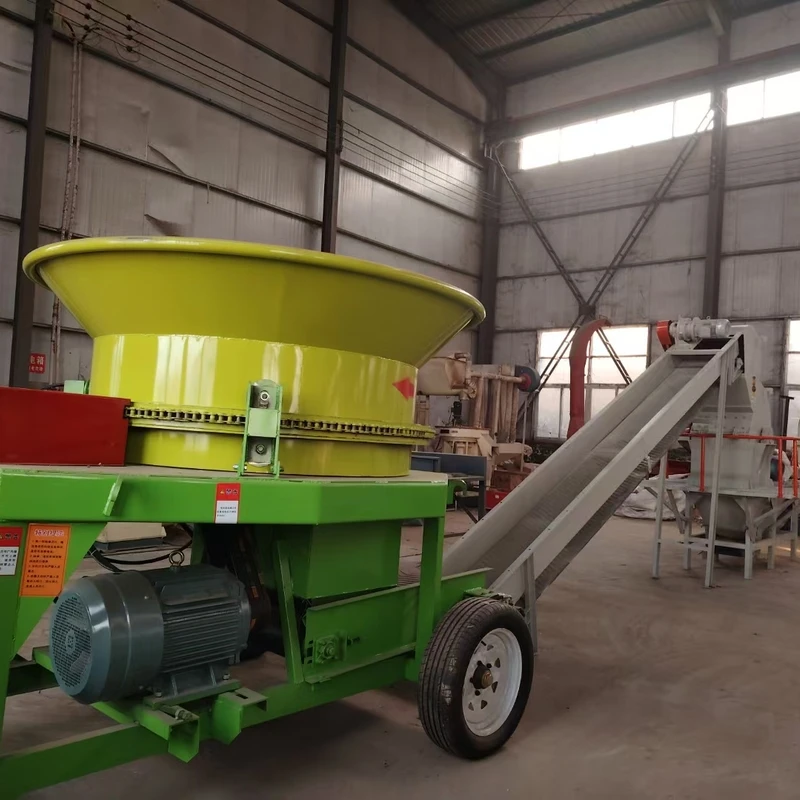 Dry & Wet Straw Forage Grinding Machine For Breeding Feed Processing Large Disc Grass Crusher