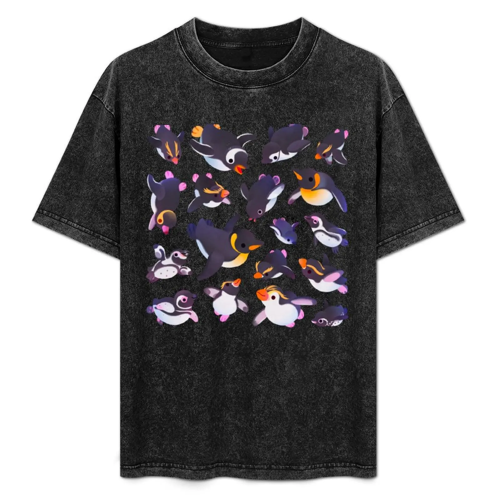 

Penguin day T-Shirt Water Resistant Casual T-Shirt