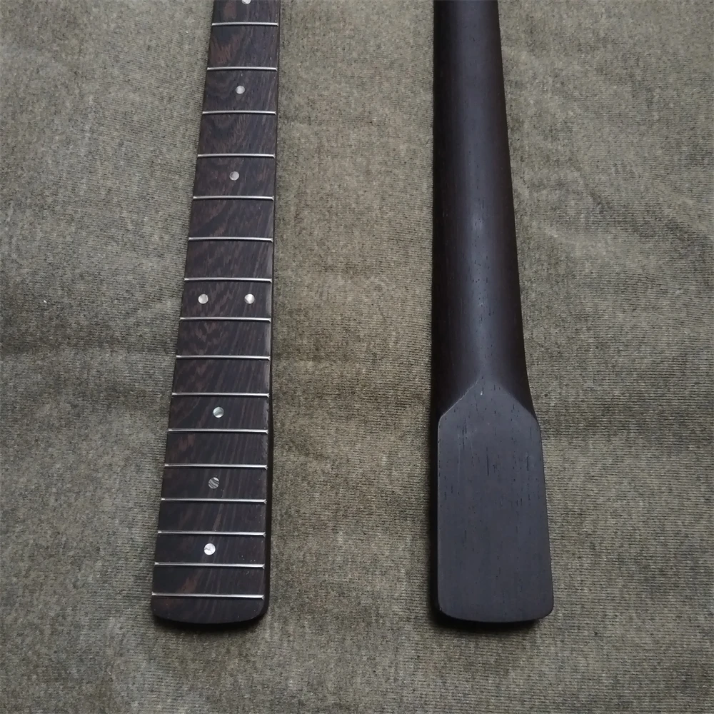 20 Frets Wenge Wood 4 Strings Bass Neck Matte Paint For Electric Bass Neck 9.5'' Radius Musical Instrument Accessories