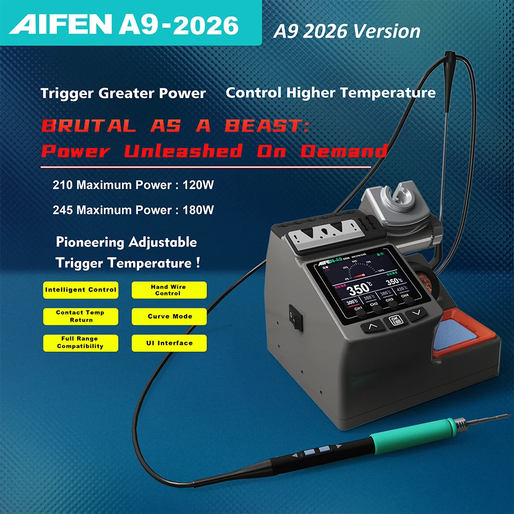 AIFEN A9-2026 Lehimleme İstasy - Soldering Iron Temperature Probe incelemesi ve fiyatı