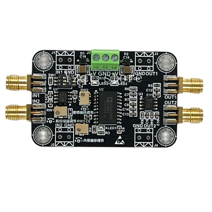 AD630 Module, Lock-in Amplifier, Phase Sensitive Detection, Low Signal Conditioning, Balanced Modulator