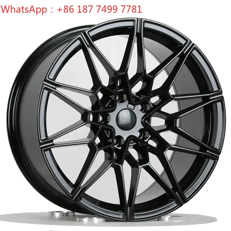 Popular Black 5x112 5x120 Alloy Car Rim 18 19 20 Inch Wheel Rims for Cars for Sale Germany #03008