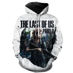 2023 The Last Of Us 3D Print Hoodie Game Printing Hoodie Sweatshirt Men Women Fashion Streetwear Hip Hop Pullover Male Hoodies