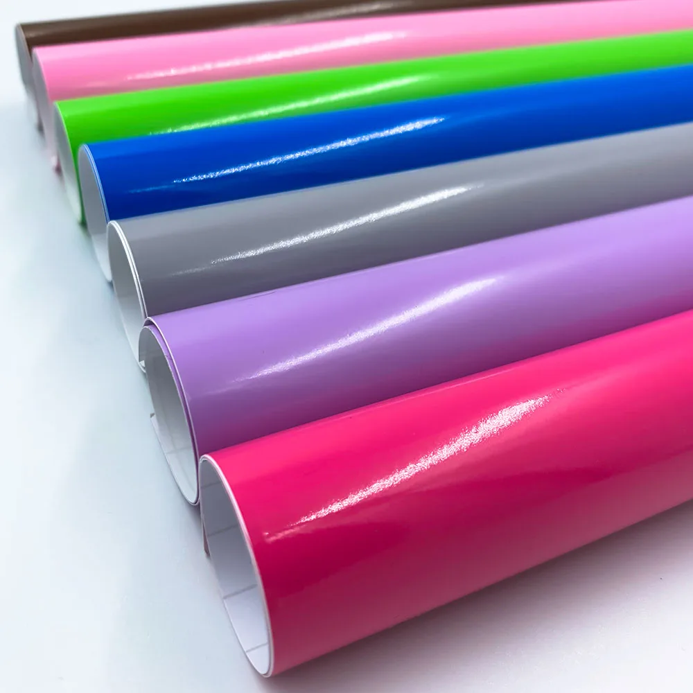 Vinyl for Cut Permanent Adhesive Vinyl Sheet 7 Assorted Colors Make Signs for Party Decoration Sticker Craft Cutter Car Decal