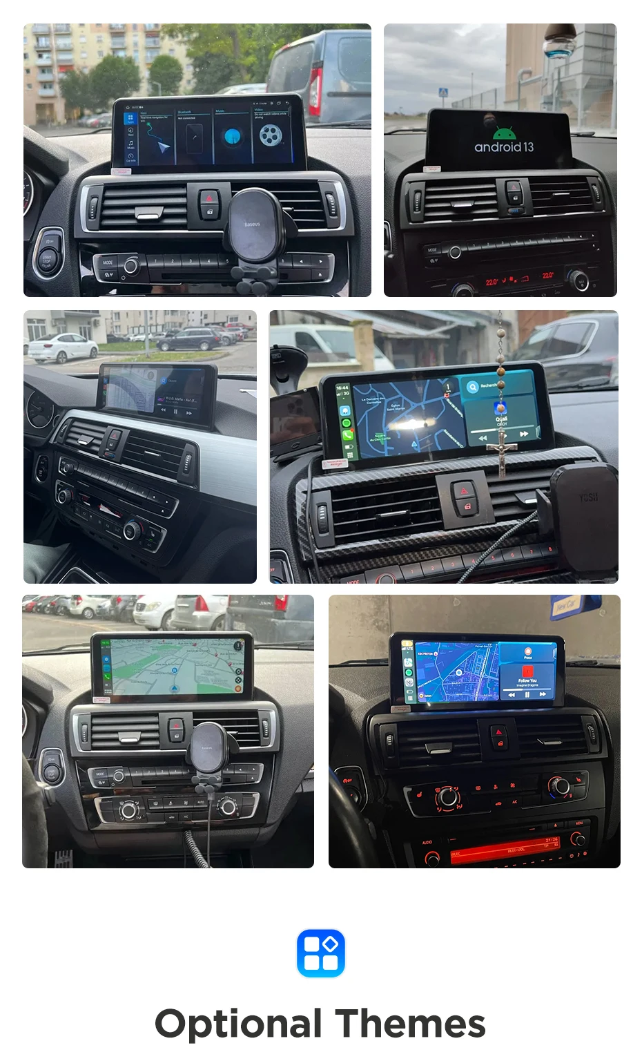 Junsun 1920*720 Drahtlose Carplay Android Auto Multimedia Auto Radio Für BMW 1 2 3 4 serie F20 F21 F22 F30 F31 F32 F33 F34 F36 – Detail 16
