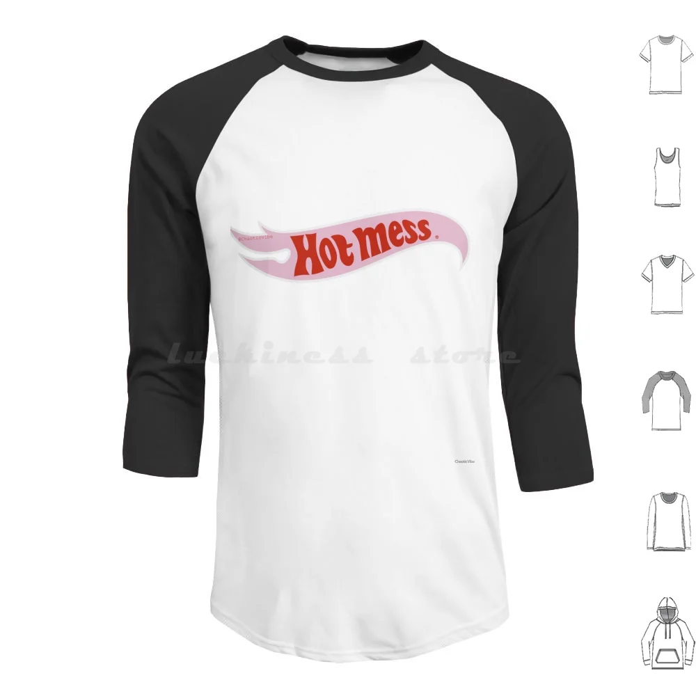 

Толстовка с капюшоном Hot Mess, хлопок, с длинным рукавом и логотипом, винтажный ретро, забавный автомобиль, трендовый, 90-е, 2000-е, розовый, ностальгия, милый юмор, мем Y2k