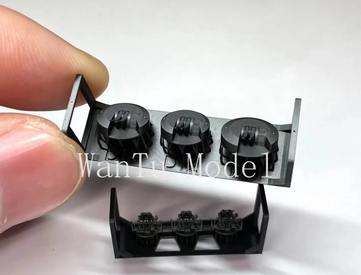 1/350/700 IJN Akagi Aircraft Carrier Detail Upgrade Parts (Main Funnel, Anti-Aircraft Gun Units, Main Mast, etc.) 3D Print Set