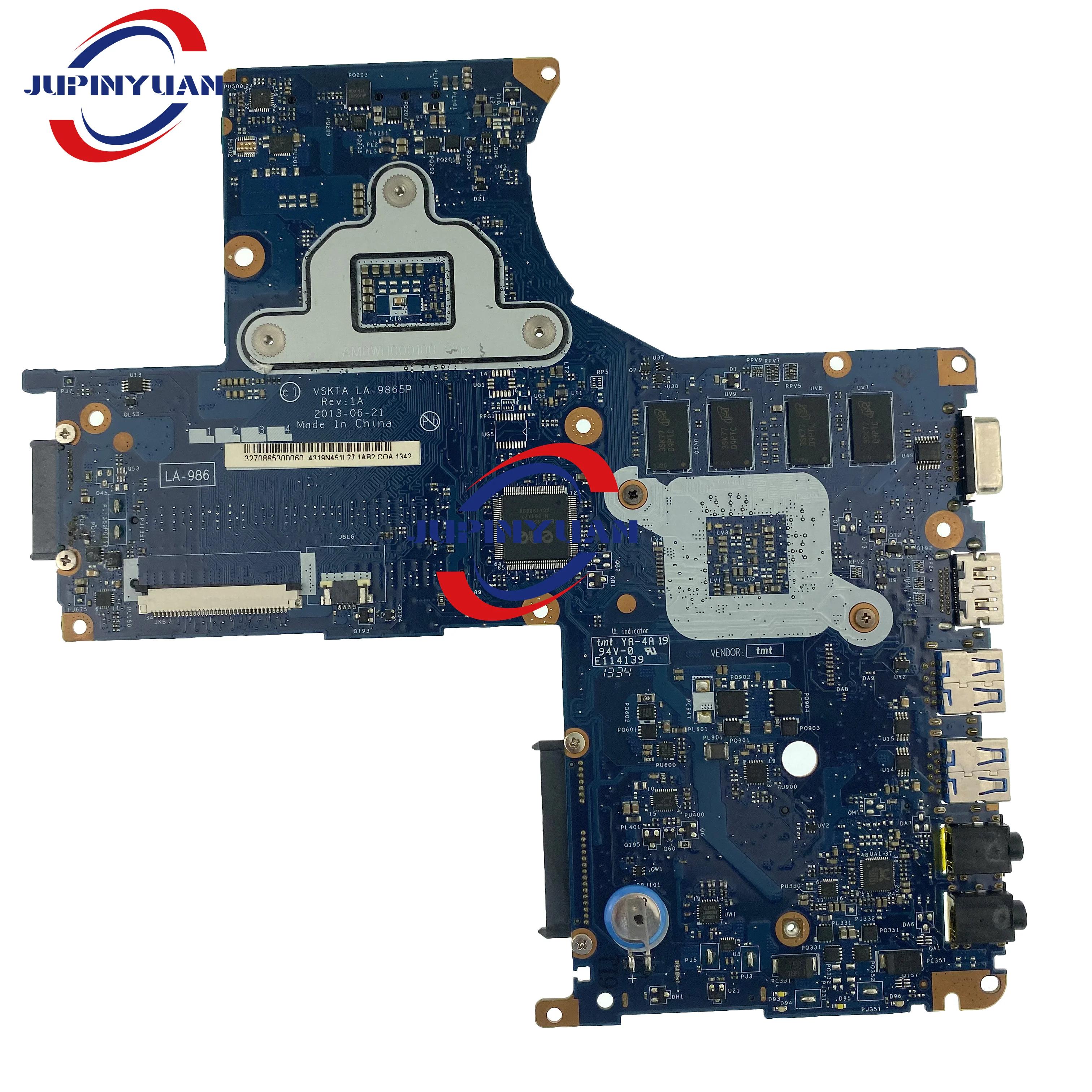 Imagem -02 - Laptop Motherboard Mainboard K000151780 Vfkta La-9865p i3 i5 ° Cpu para Toshiba Satellite L40-a L45-a S40t-a Laptop Notebook pc K000151780