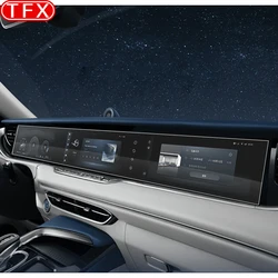 TPU Car Interior Gear Dashboard Navigation Console Protective Film Transparent for Dongfeng Voyah Free 2021-2024 Anti-scratch