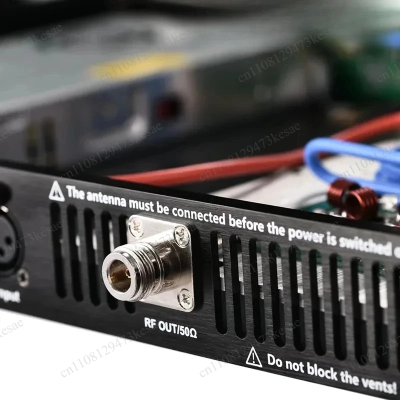 200W Professional FM Stereo Broadcast Transmitter 87-108MHz Wireless Audio Amplifier Exciter