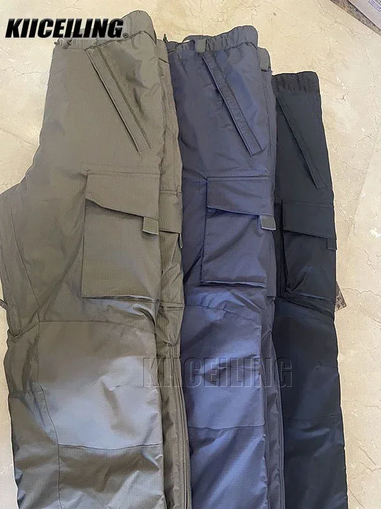 KIICEILING MIG 4.0 ECIG 4.0 Tactical Pants,Cargo Pants Men, Winter Thermal Waterproof Windproof Ski Fishing Hunting Men Clothing