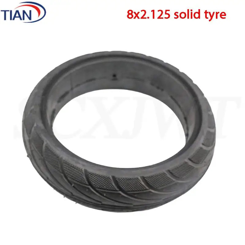 

Цельная шина 8X2.125 для электросамокатов Ninebot ES1 и ES2, не требует накачивания