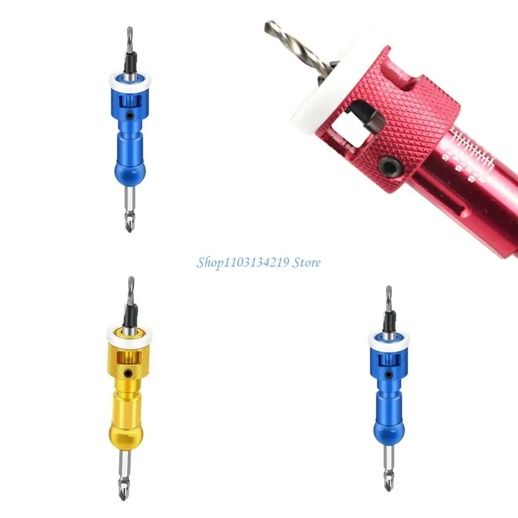

N5KC Industrial Double Purpose Countersink And Screw Driving Drill Bit With Corrosion Resistant Aluminum Alloy Construction
