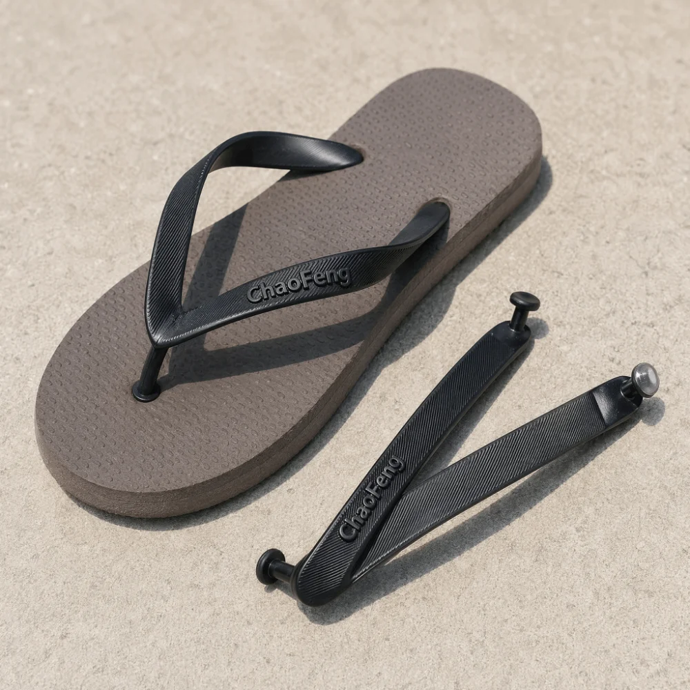For Men Summer Flip Flop Replacement Strap Three-point PVC Thong Slipper Fitting Universal Replaceable Slipper Replacement Part