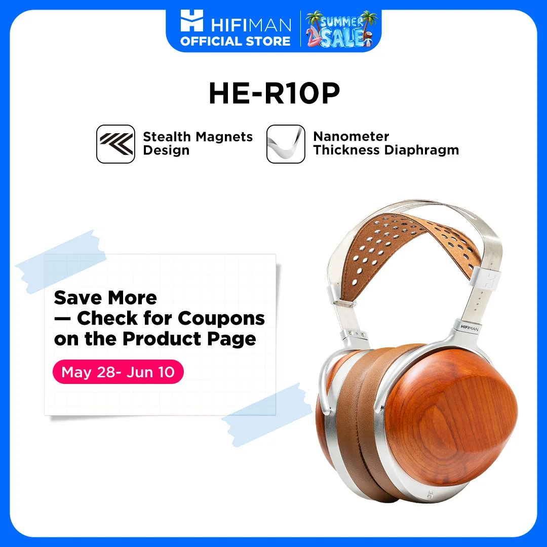 HIFIMAN HE-R10 Planar Version-Stealth Magnets