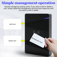 Waterproof 125Khz RFID Access Control System EM Card Outdoor No Keypad 15000 Users Management Card Included