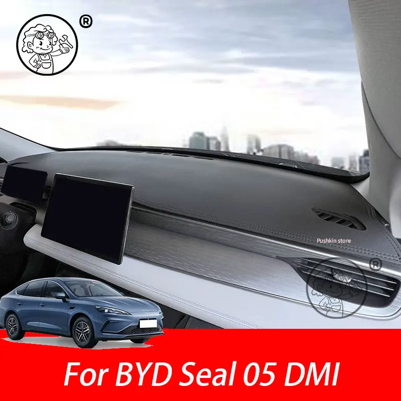 

For BYD Seal 05 DMI 2025 2026 Car Dashboard Cover Instrument Panel Mat Sun Shade Anti-slip Carpet Pad Decoration Accessories