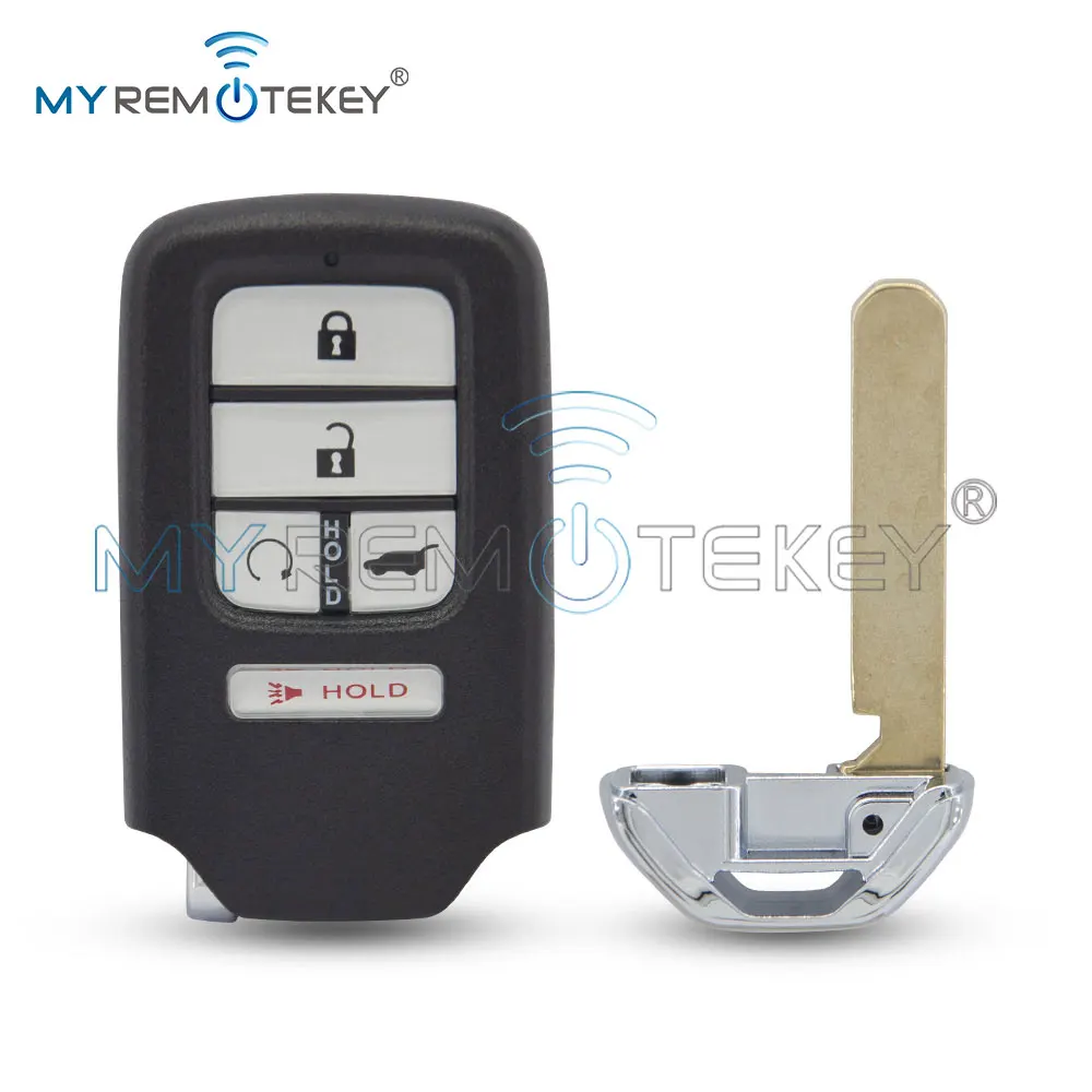 REMTEKEY PN 72147-TLA-A01 حافظة المفاتيح الذكية قذيفة 5 زر لهوندا سيفيك CRV الطيار 2016 2017 2018 FCC KR5V2X