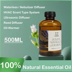 500ml Essential Oils for Diffuser Oil Refill Plant Extract Air Freshener Hotel Home Air Perfume White Tea