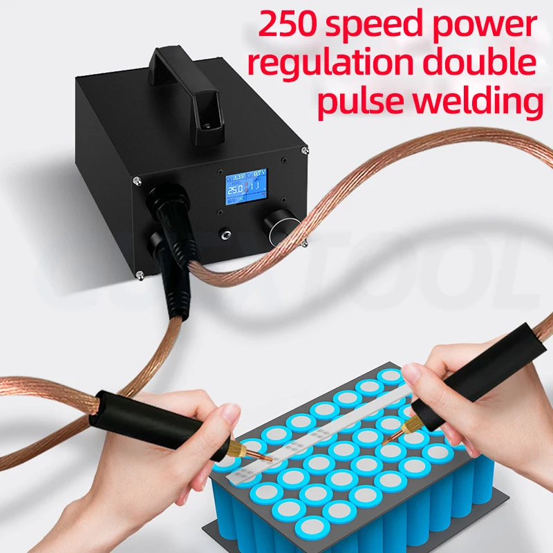 Super Capacitor Digital Display Spot Welding Machine Portable 18650 Nickel Strip Full Set Of High Power 5V High Performance