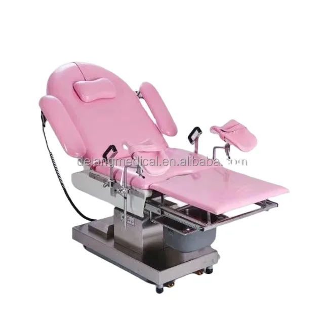 Women Stainless Steel Gynecological Examination Table Gynecology Obstetric Examination Bed