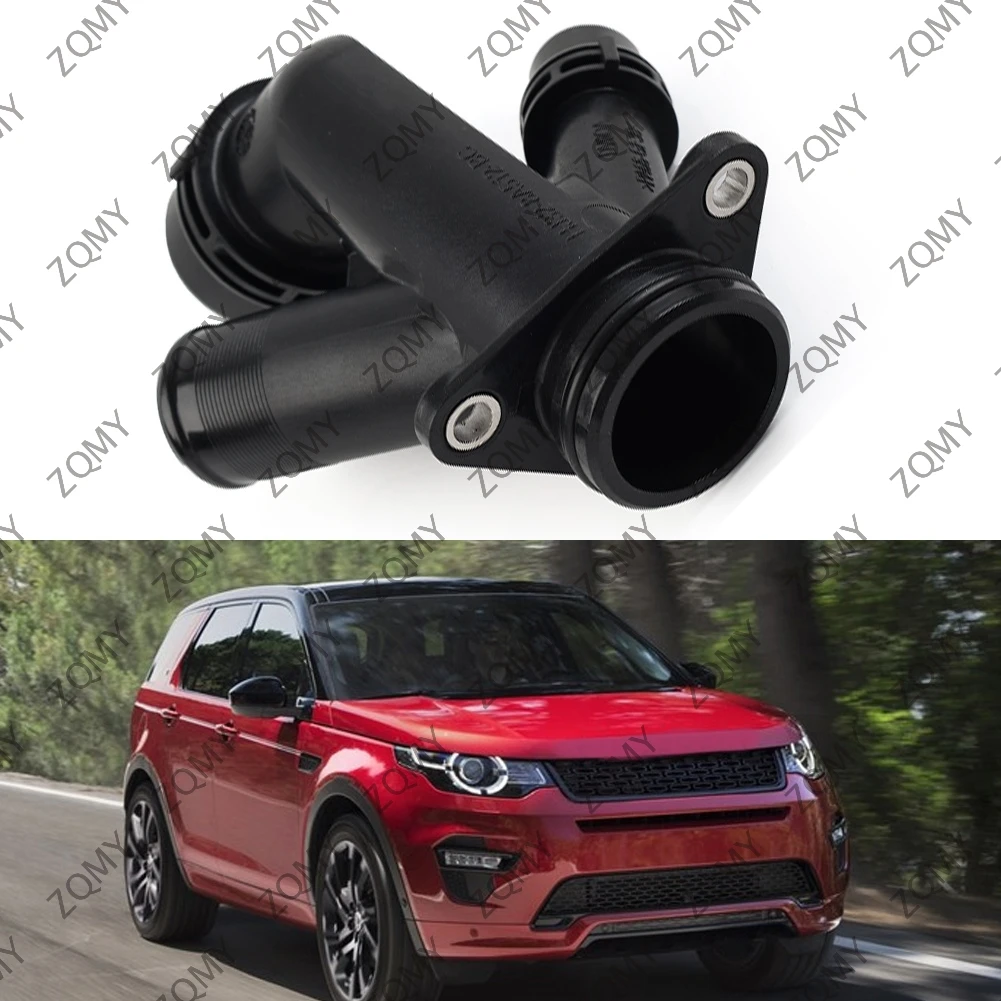 Car Engine Coolant Pipe Outlet Connector Tube For Land Rover Range Rover Evoque Discovery Sport 2.0L LR094089, J9C6689+