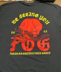 Forward Observations Group “Be Seeing You” T Shirt Large