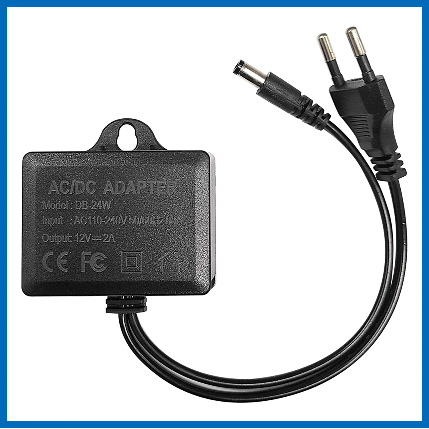 AC/DC 12V 2A CCTV Camera Power - Outdoor Power Supply 12V recension och pris