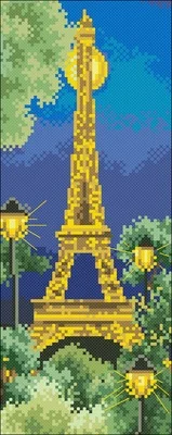 

Paris Cross Stitch Kit Cross stich Kits Homfun Craft Cross Stich Decorations For Home Homefun