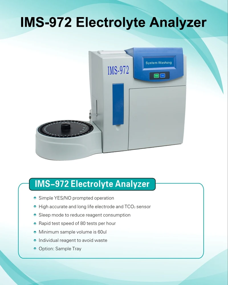 calcium ion selective electrode blood ion selective electrode analyzer