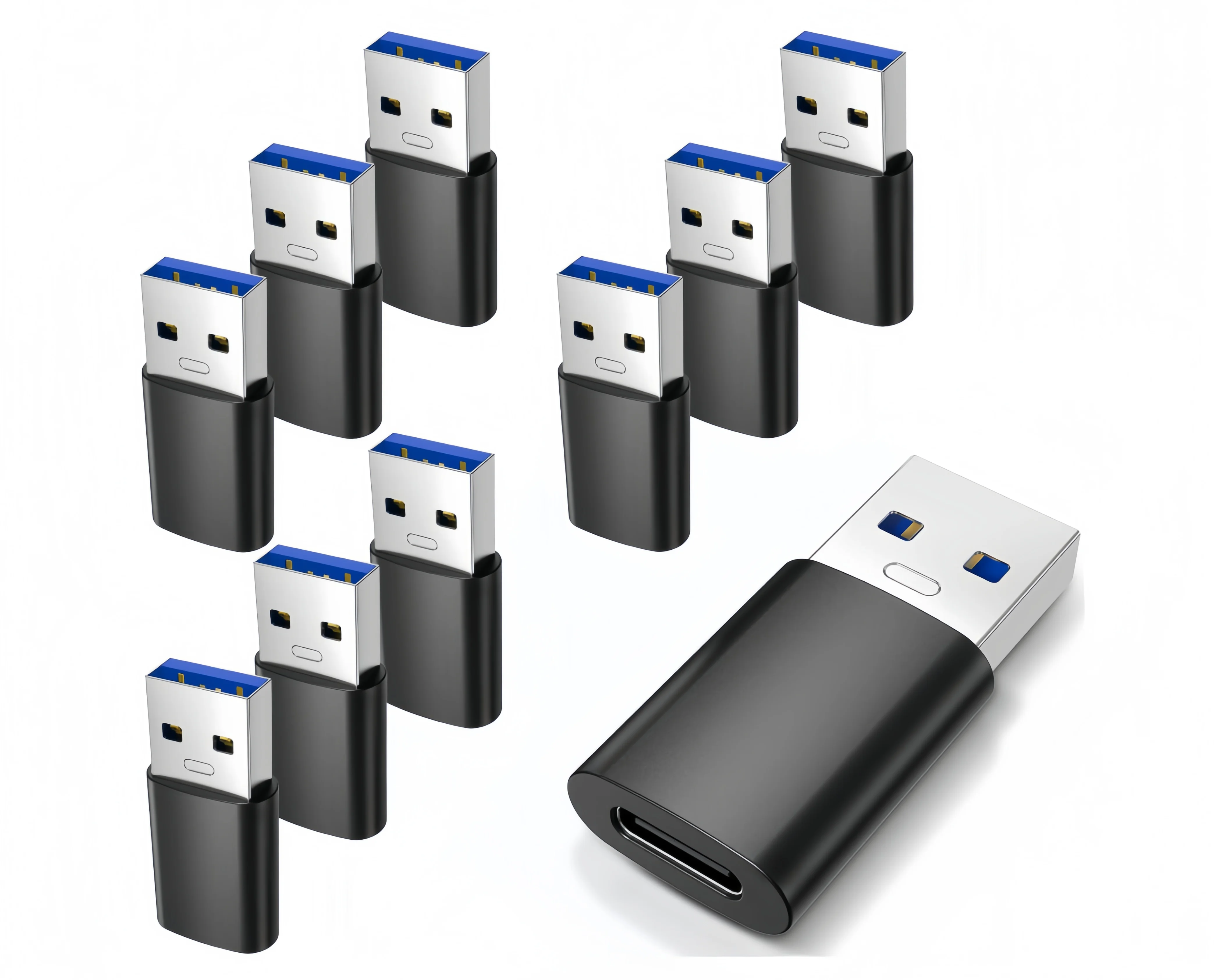 

Адаптер OTG типа C, передача данных 10 Гбит/с, конвертер USB C для мобильных телефонов, планшетов, ноутбуков Macbook, универсальные адаптеры