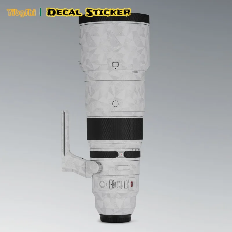 Autocollant d'objectif pour Fuji XF500 F5.6, pour Fujifilm XF 500mm F5.6 R LM OIS WR, autocollant de peau XF500F5.6, couverture enveloppante 500F5.6 Autocollant d'objectif pour Fuji XF500 F5.6, pour Fujifilm XF 500mm F5.6 R LM OIS WR, autocollant de peau XF500F5.6, couverture enveloppante 500F5.6